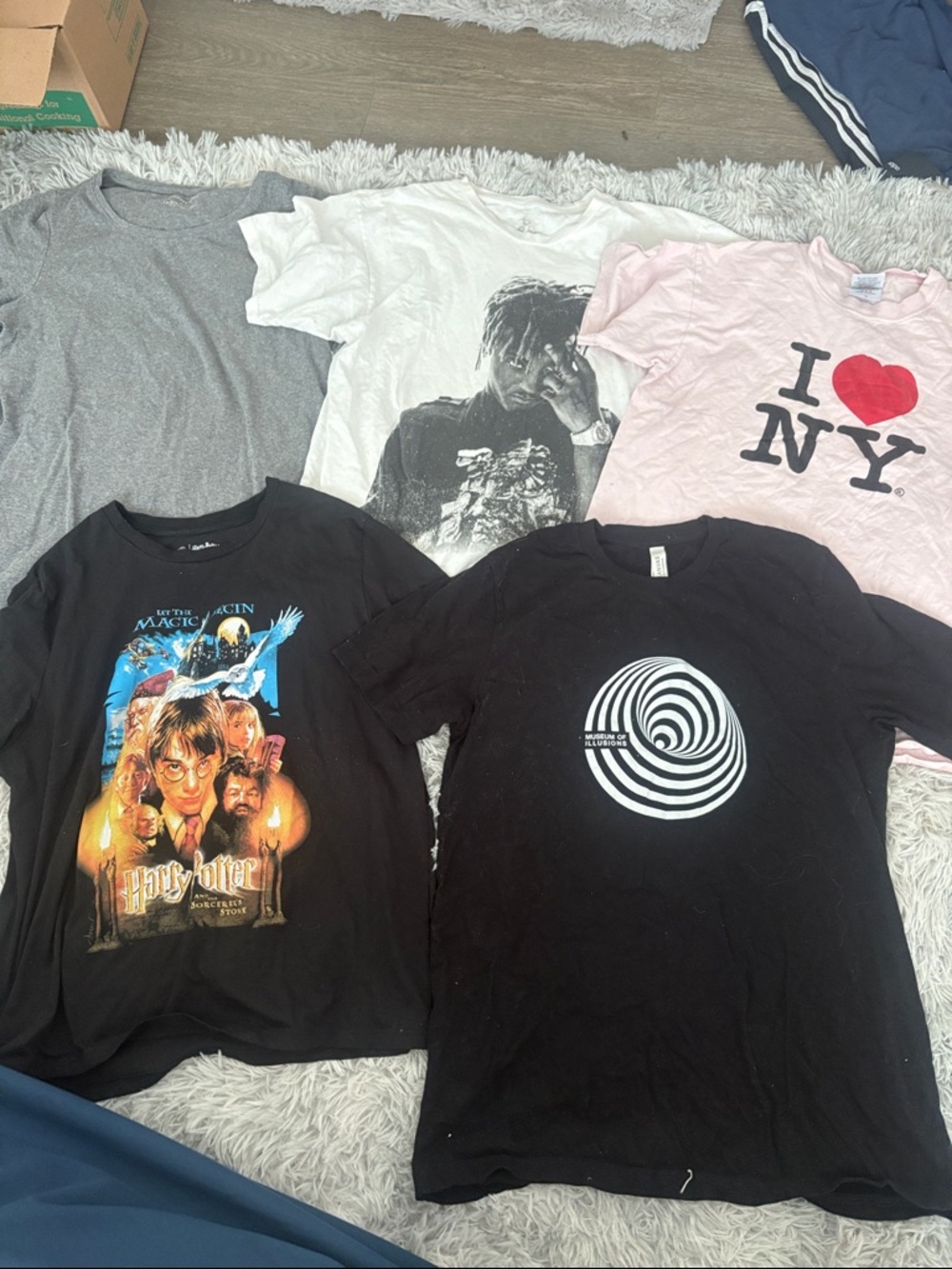 Graphic T shirts bundle of 5-Large